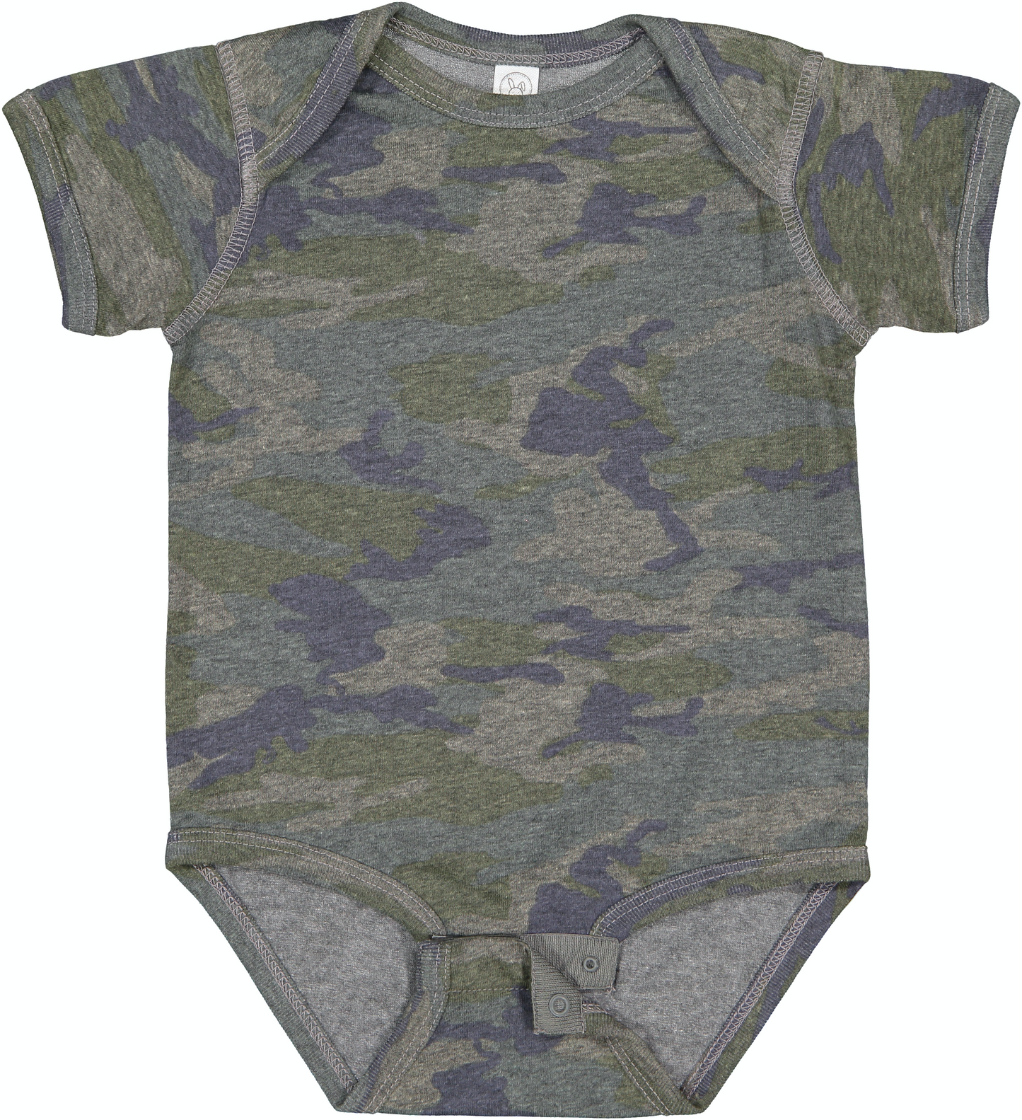 Infant Fine Jersey Bodysuit - Vintage Camo