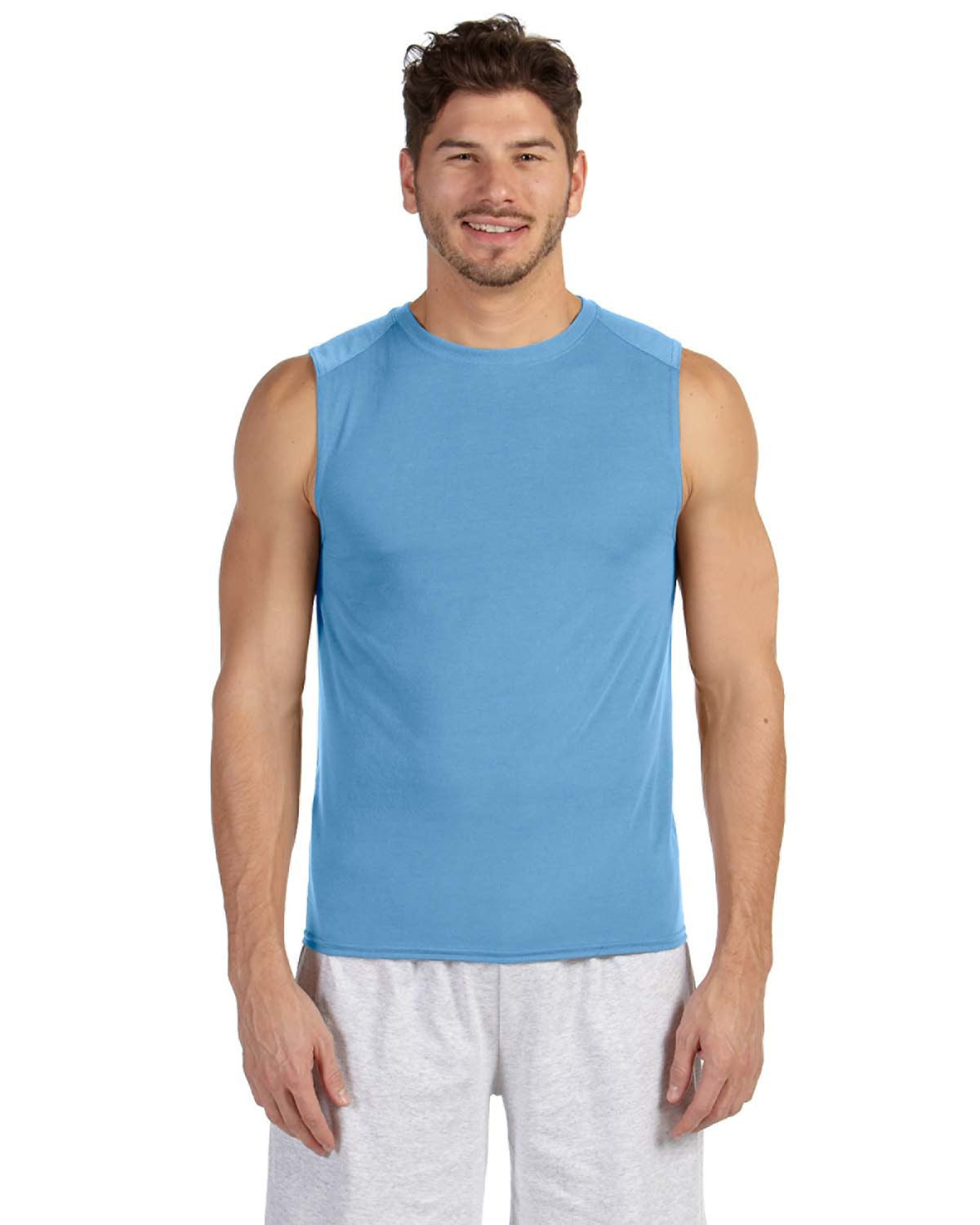 Unisex Performance®  Sleeveless T-Shirt - Carolina Blue
