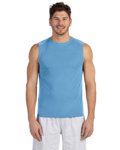 Unisex Performance®  Sleeveless T-Shirt - Carolina Blue