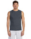 Gildan G427 - Unisex Performance®  Sleeveless T-Shirt - Charcoal