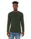 Bella + Canvas 3513 - Unisex Jersey Long-Sleeve T-Shirt - Emerald Triblend