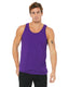 Bella + Canvas 3480 - Unisex Jersey Tank - Team Purple