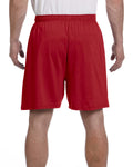 Unisex Cotton Gym Short - Scarlet