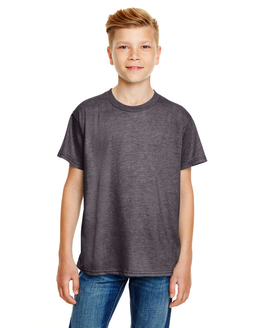 Youth Lightweight T-Shirt - Heather Graphite