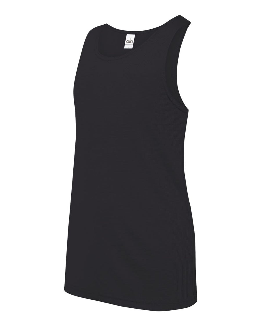 Youth Mesh Tank - Black