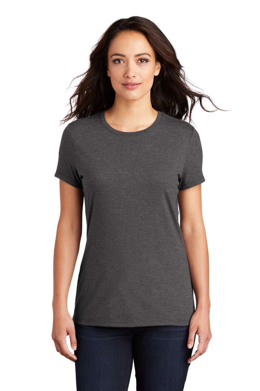 Women's Perfect Tri Tee - Heather Charcoal