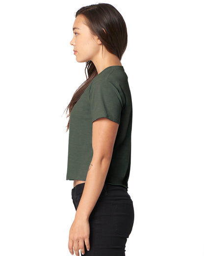Women's Festival Cali Crop T-Shirt - Royal Pine
