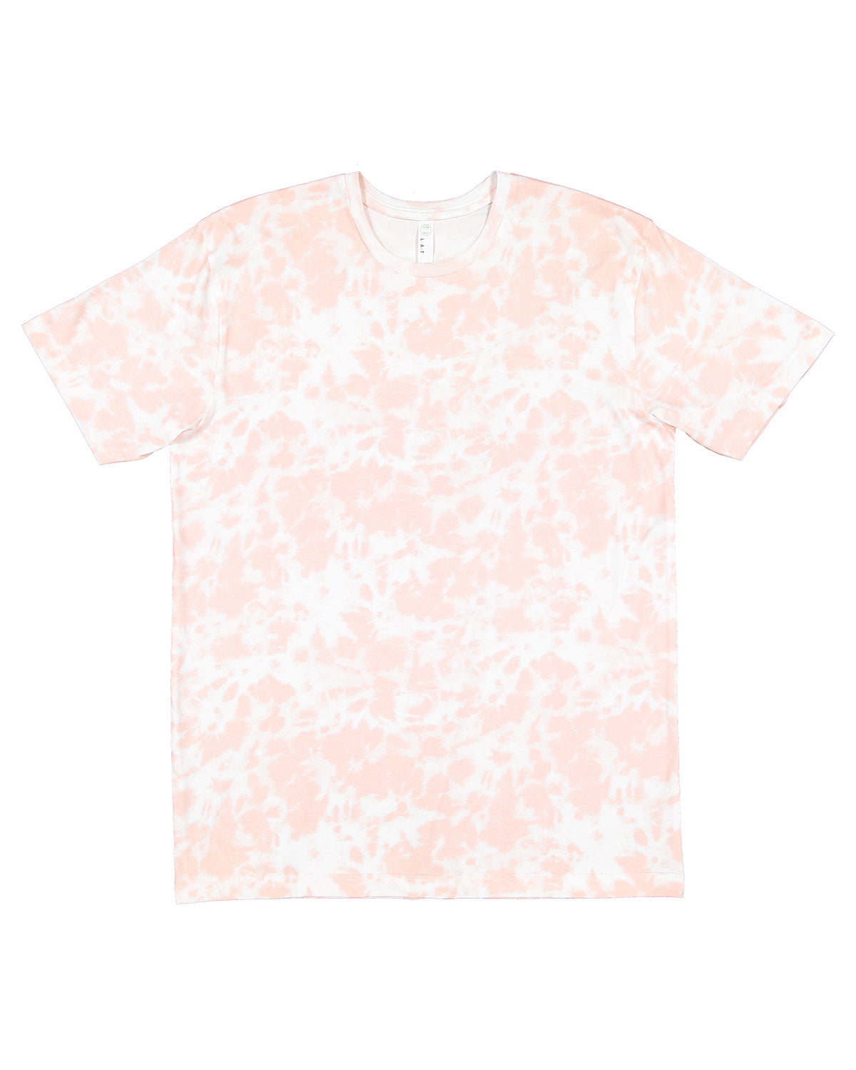 Unisex Fine Jersey T-Shirt - Rose Tie Dye