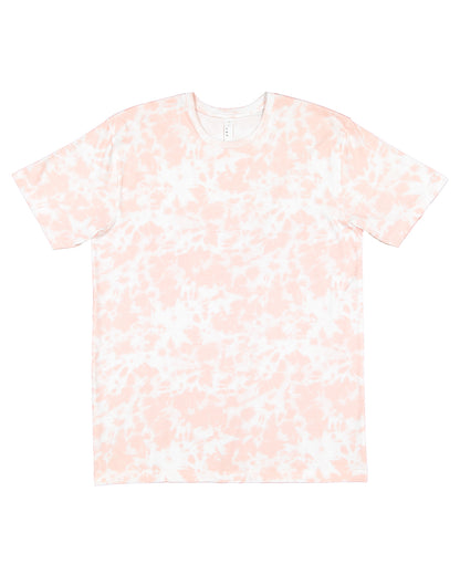 Unisex Fine Jersey T-Shirt - Rose Tie Dye