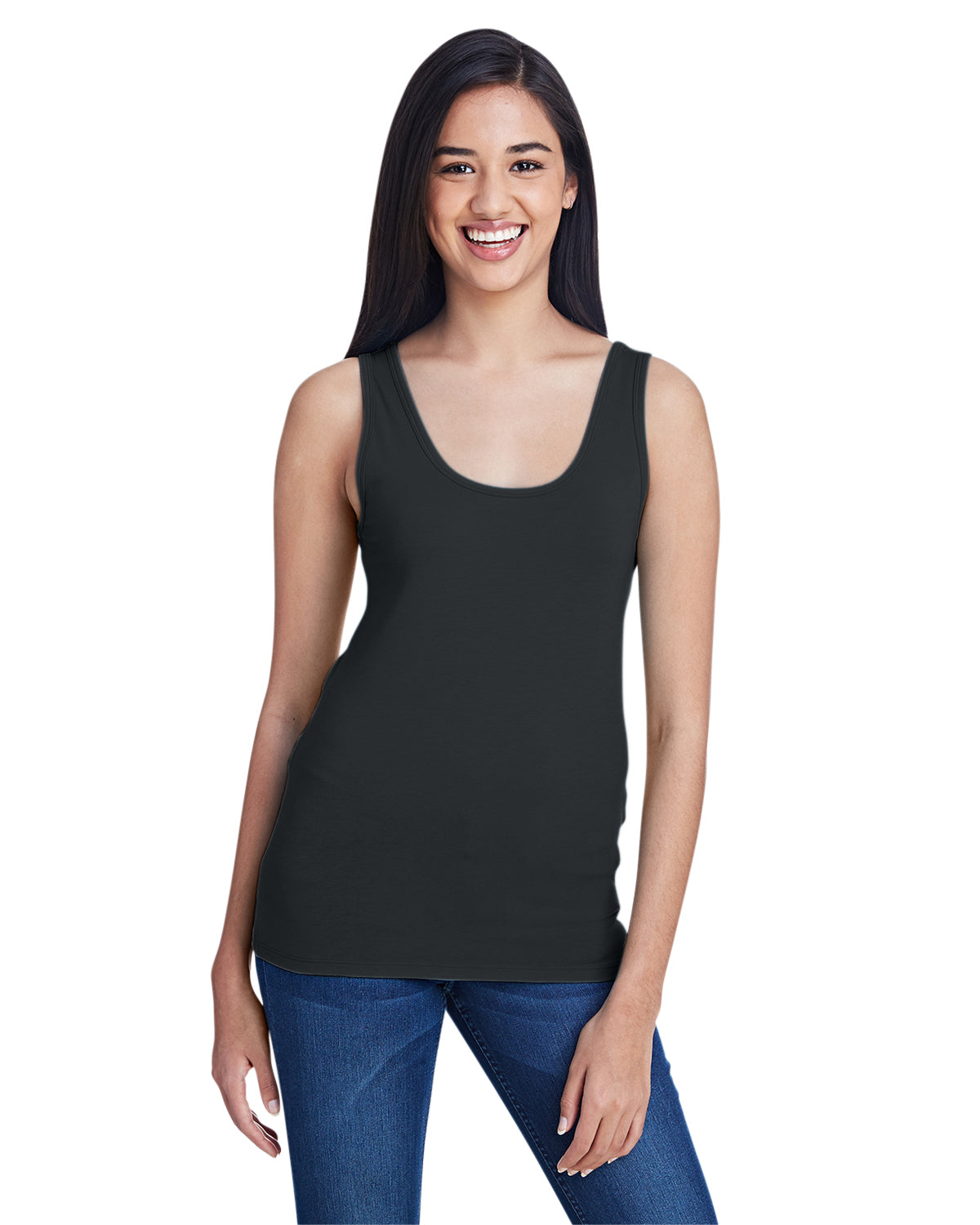 Women's Stretch Tank - Black