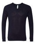 Unisex V-Neck Lightweight Sweater - Midnight