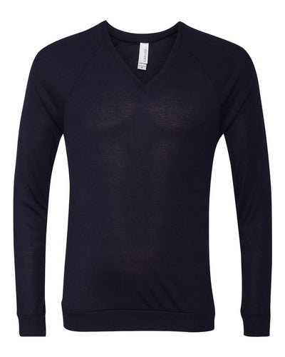 Unisex V-Neck Lightweight Sweater - Midnight