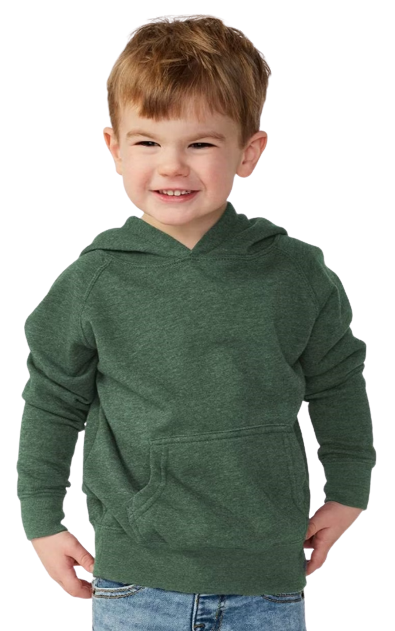 Toddler Special Blend Raglan Hoodie - Moss
