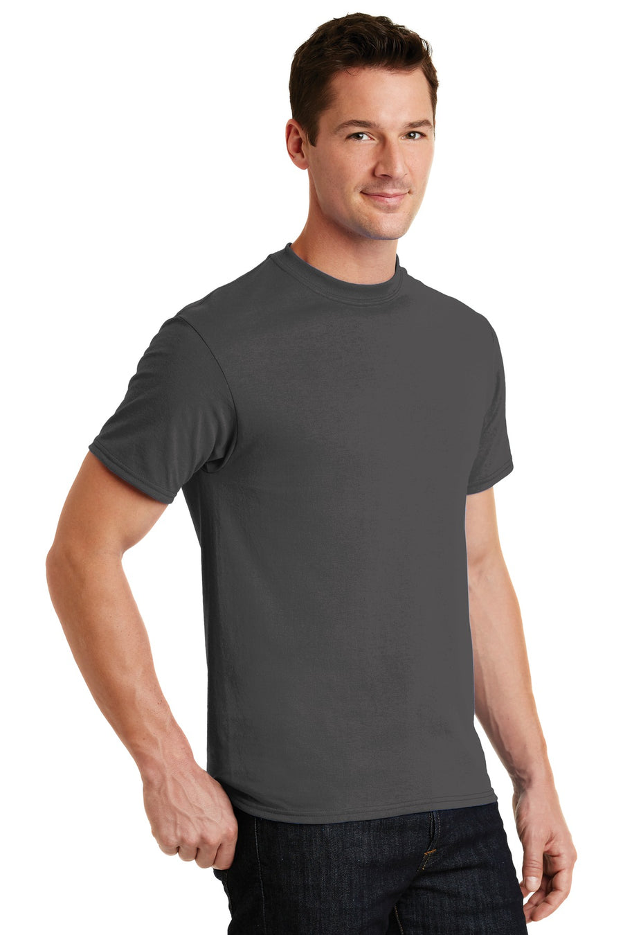 Unisex Core Blend Tee - Charcoal