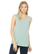 Bella + Canvas B8803 - Women's Flowy Scoop Muscle Tank - Dusty Blue