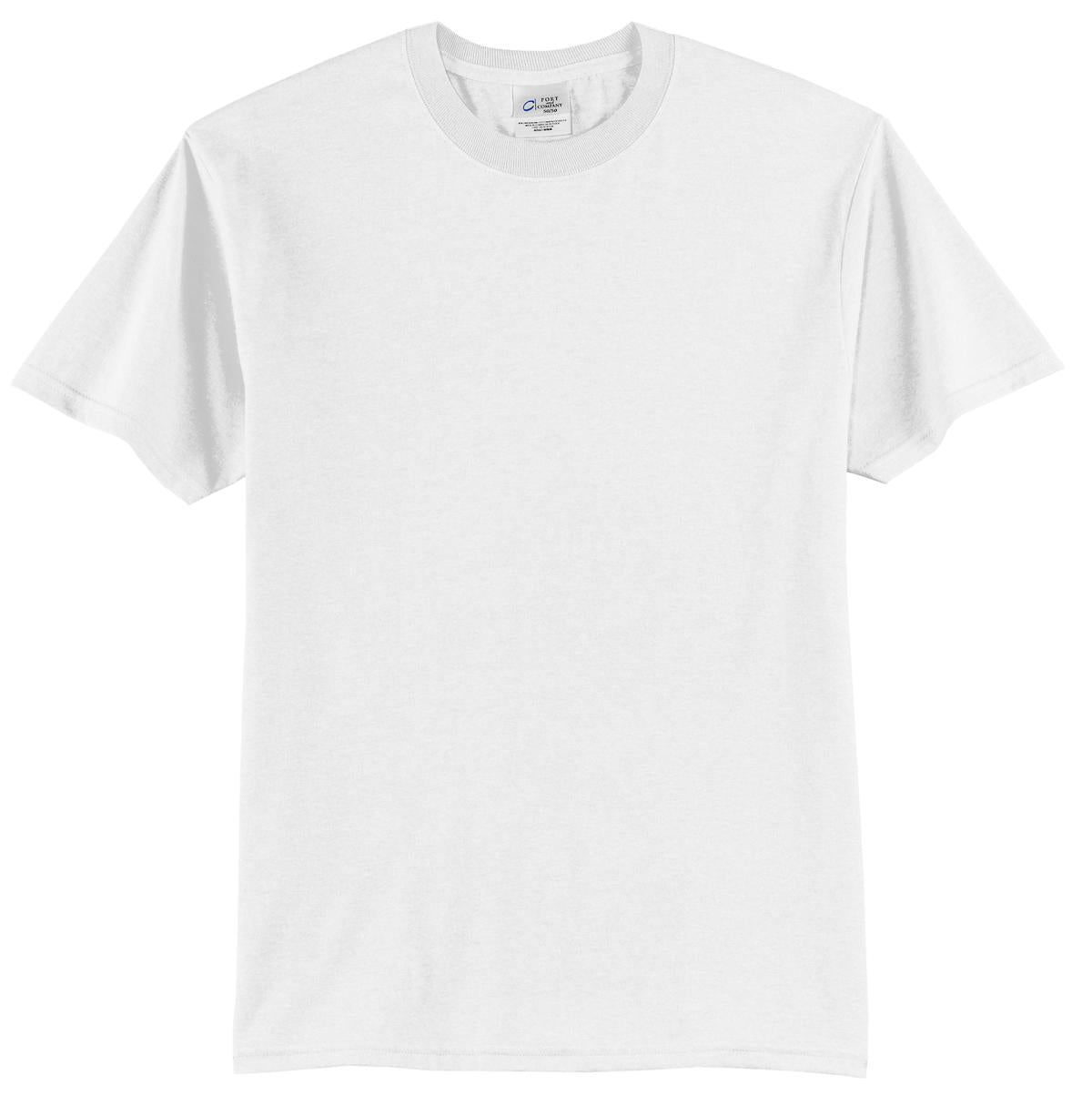 Unisex Tall Core Blend Tee - White
