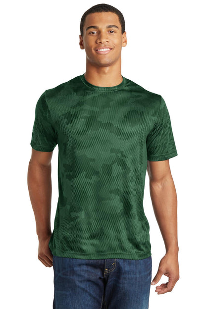 Unisex CamoHex Tee - Forest Green