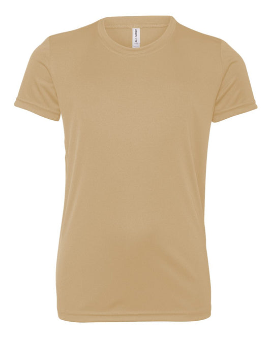 Youth Performance Short-Sleeve T-Shirt - Sport Vegas Gold