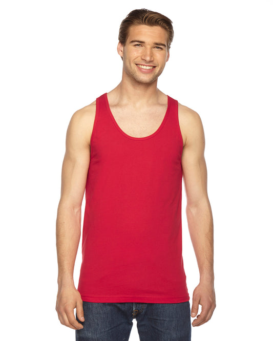 Unisex Fine Jersey Tank - Red