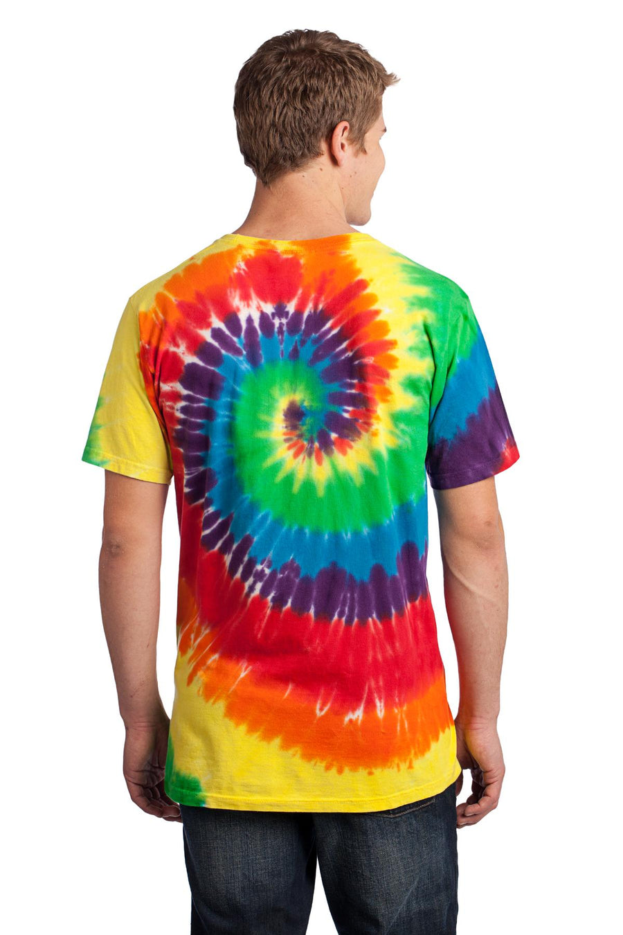 Unisex Tie-Dye Tee - Rainbow