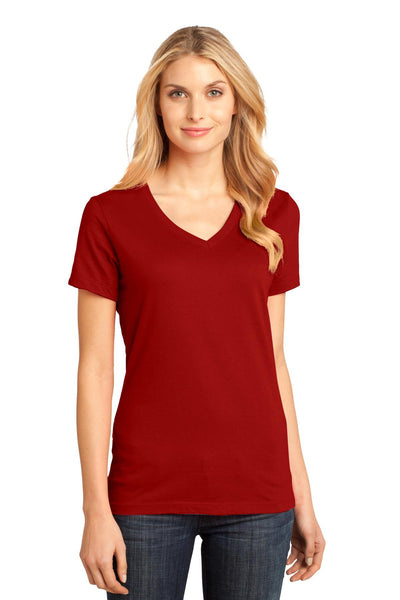Women's Perfect Weight V-Neck Tee - Classic Red
