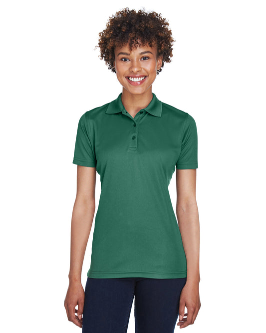 Women's Cool & Dry Mesh Piqué Polo - Forest Green