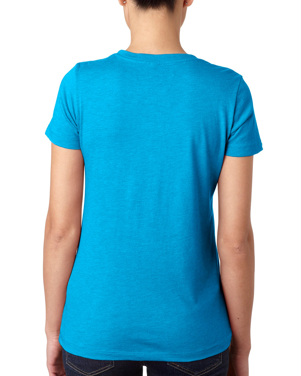 Women's Triblend Crew - Vintage Turquoise