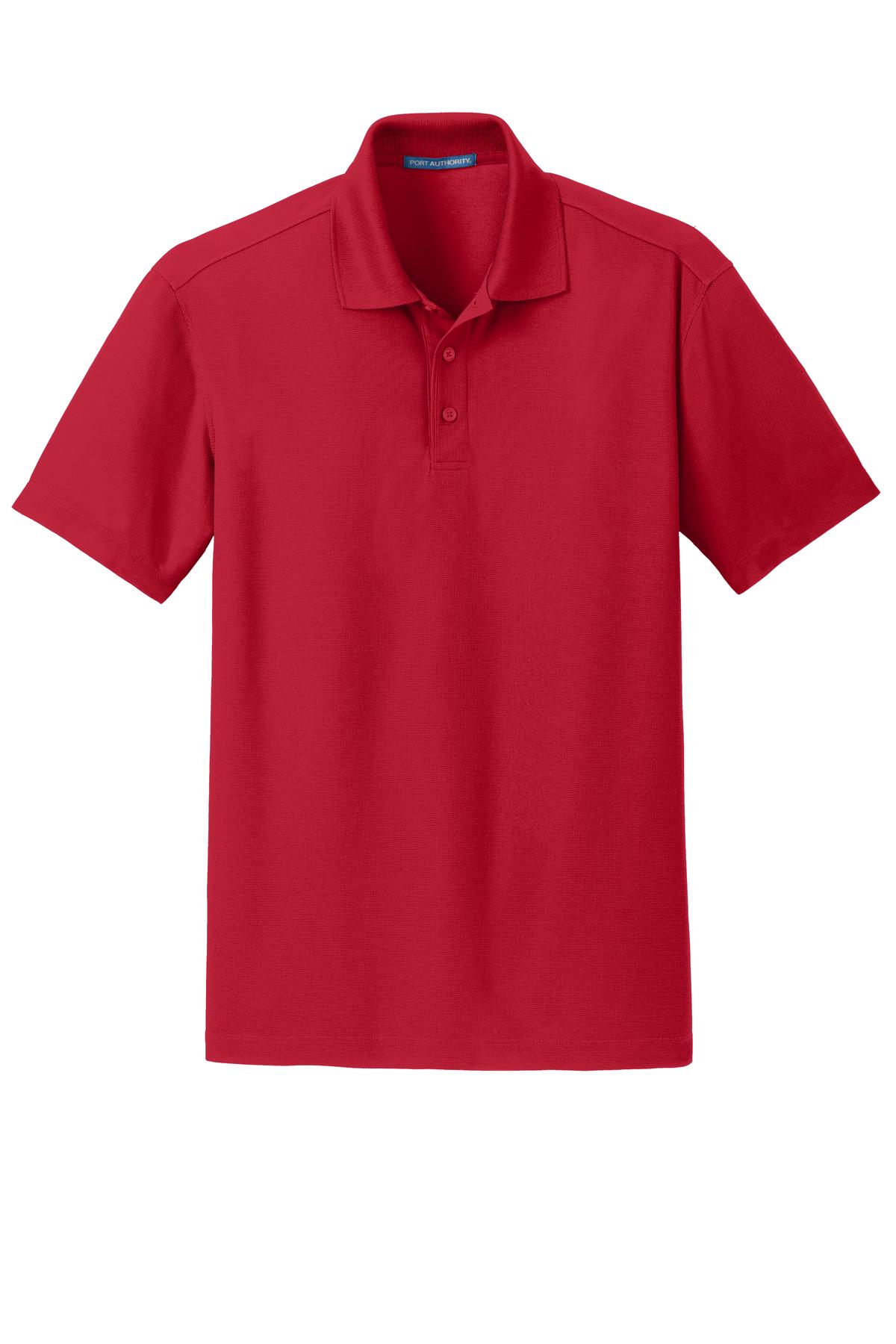 Unisex Dry Zone Grid Polo - Engine Red
