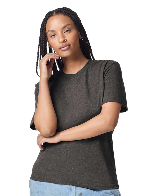 Unisex CVC T-Shirt - Heather Asphalt