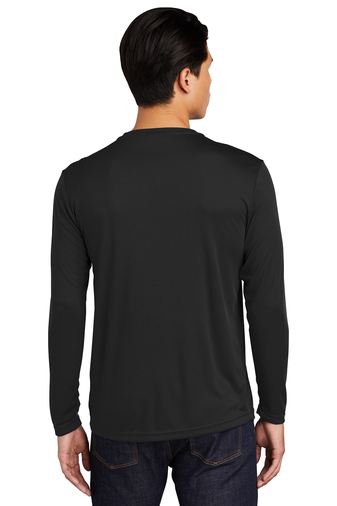 Unisex Long Sleeve PosiCharge Competitor Tee - Black