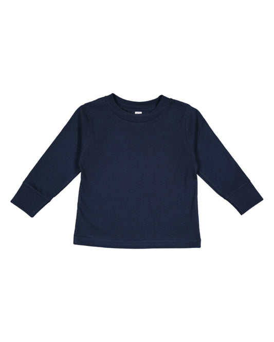 Toddler Long-Sleeve T-Shirt - Navy