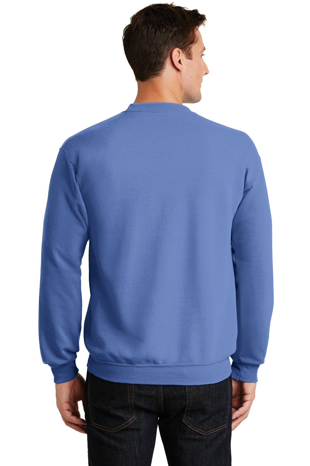 Unisex Core Fleece Crewneck Sweatshirt - Carolina Blue