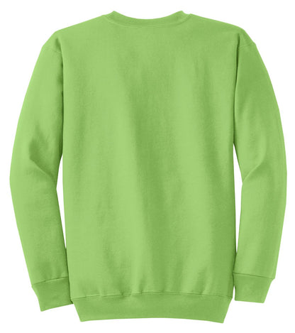 Unisex Core Fleece Crewneck Sweatshirt - Lime