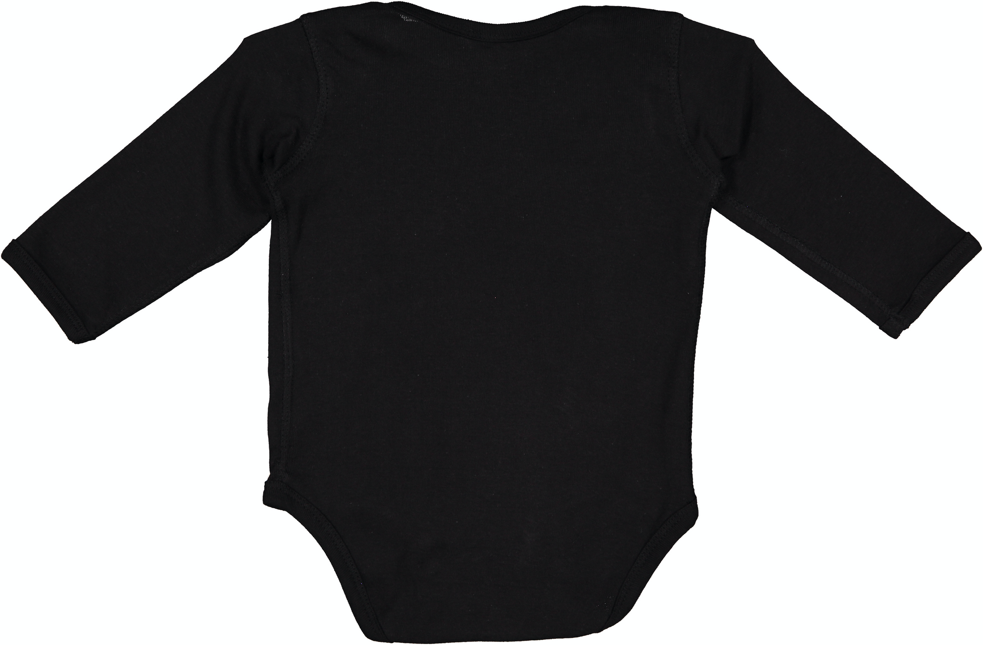 Infant Long-Sleeve Bodysuit - Black