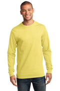 Unisex Long Sleeve Essential Tee - Yellow