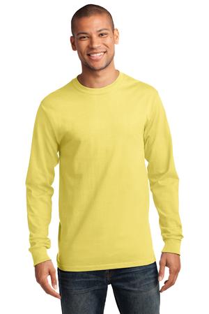 Unisex Long Sleeve Essential Tee - Yellow