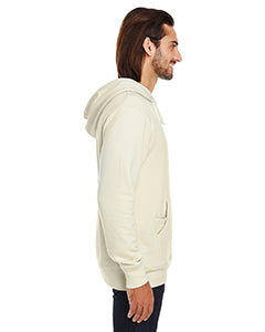 Unisex Triblend French Terry Hoodie - Cream