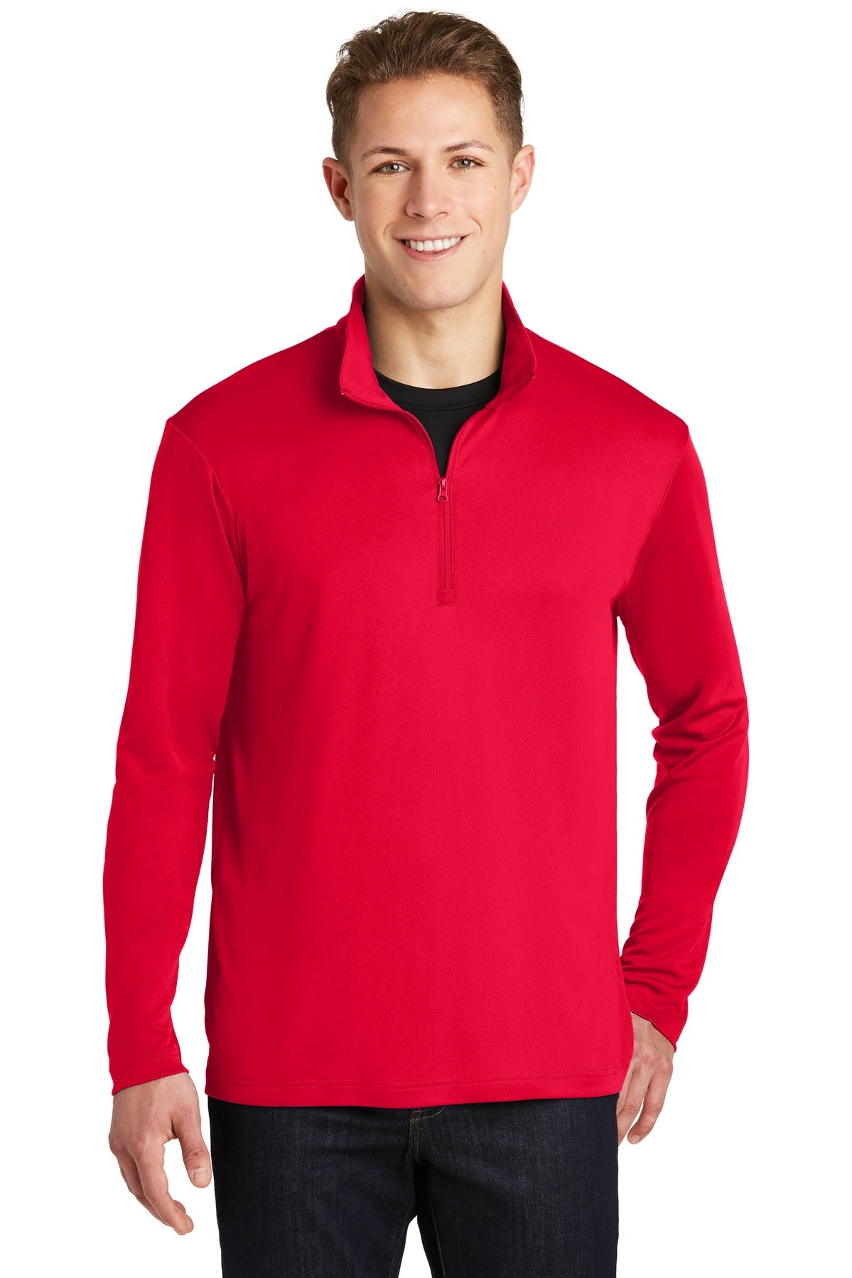 Unisex PosiCharge Competitor 1/4-Zip Pullover - True Red