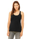 Bella + Canvas 8430 - Women's Triblend Racerback Tank - Heather Black Triblend