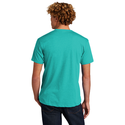 Unisex CVC Crewneck T-Shirt - Tahiti Blue
