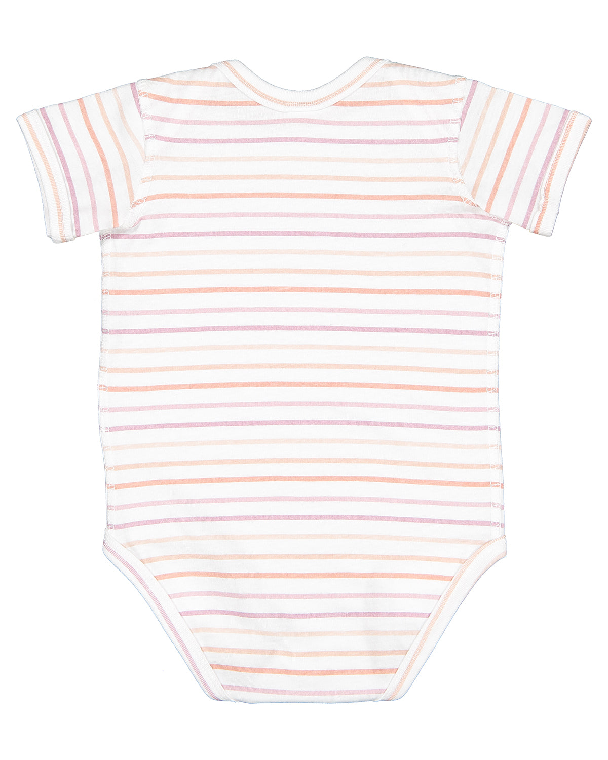 Infant Fine Jersey Bodysuit - LILAC STRIPE