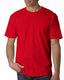 Bayside BA5100 - Unisex 100% Cotton T-Shirt - Red