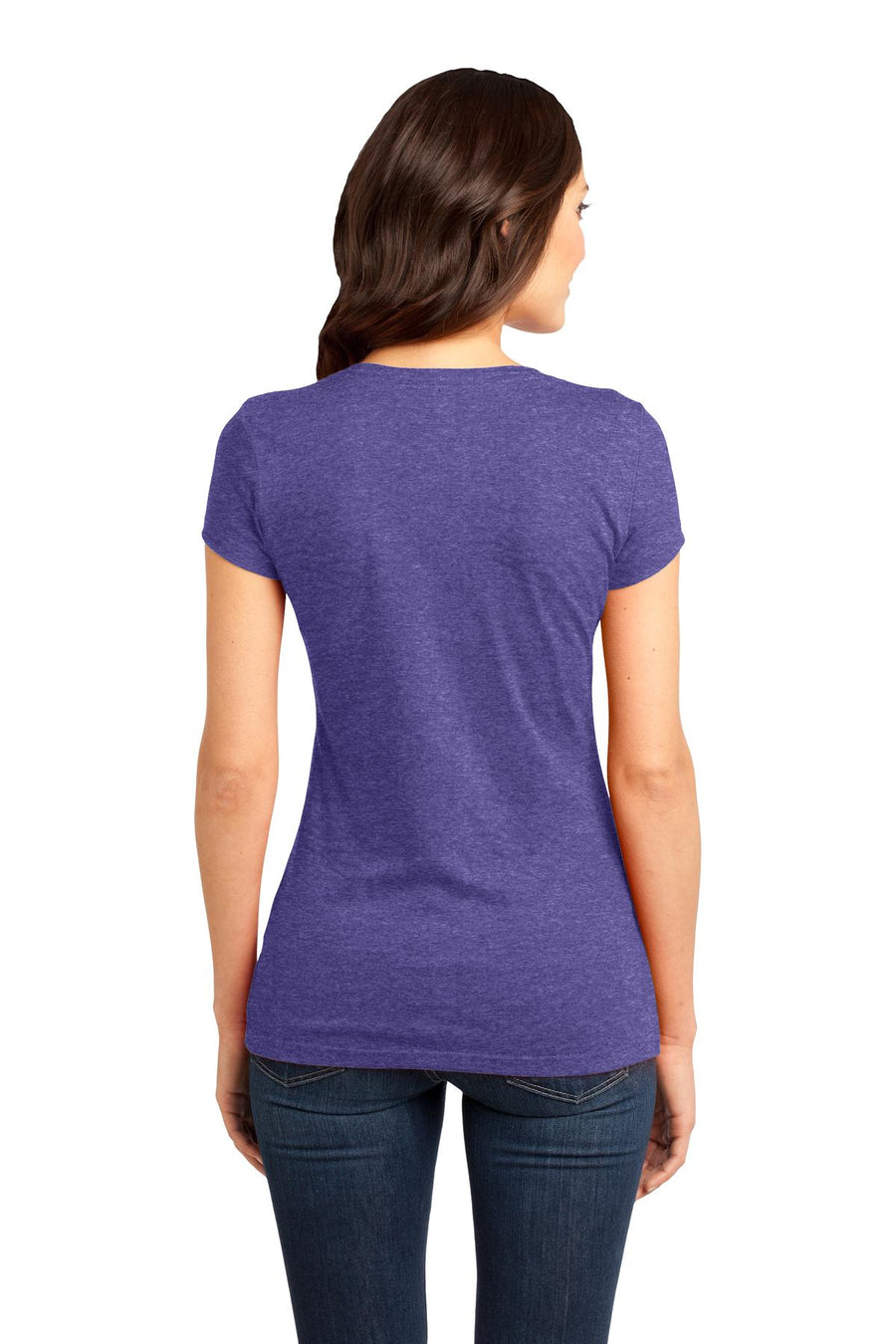 Women's Fitted Very Important Tee - Heather Purple