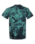 Crystal Tie Dye T-Shirt - Black / Teal