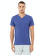 Bella + Canvas 3005CVC - Unisex Jersey Short-Sleeve V-Neck T-Shirt - Heather True Royal