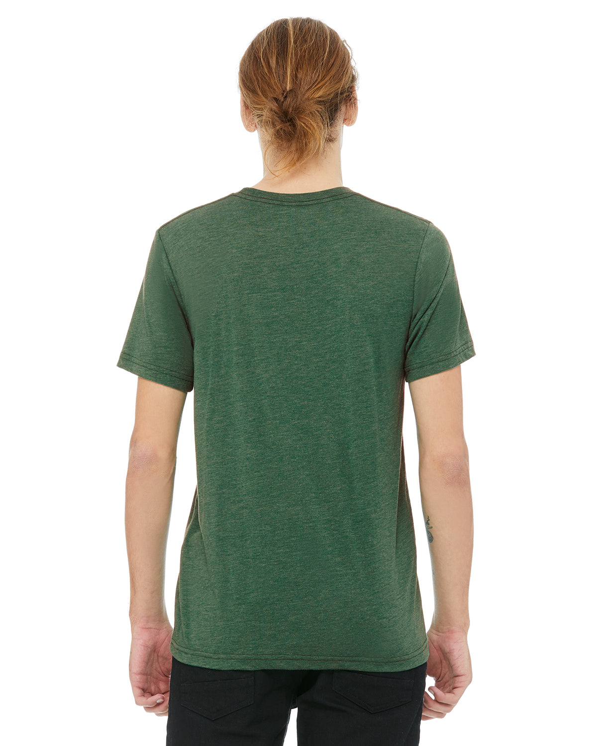 Unisex Triblend T-Shirt - Grass Green Triblend