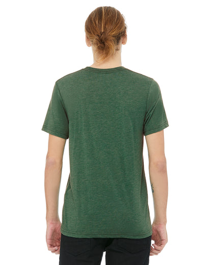 Unisex Triblend T-Shirt - Grass Green Triblend