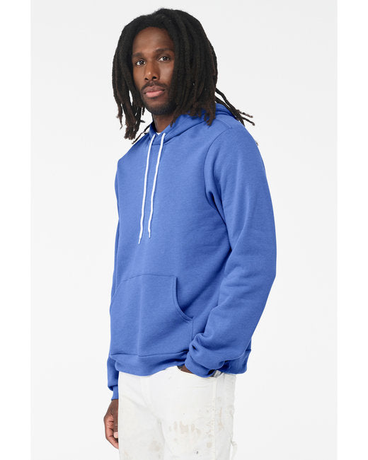 Unisex Sponge Fleece Pullover Hoodie - Heather Columbia Blue