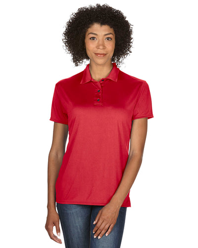 Women's Performance® Jersey Polo - Red