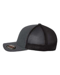 Flexfit 5511UP Melange Dark Grey/ Black — direct side